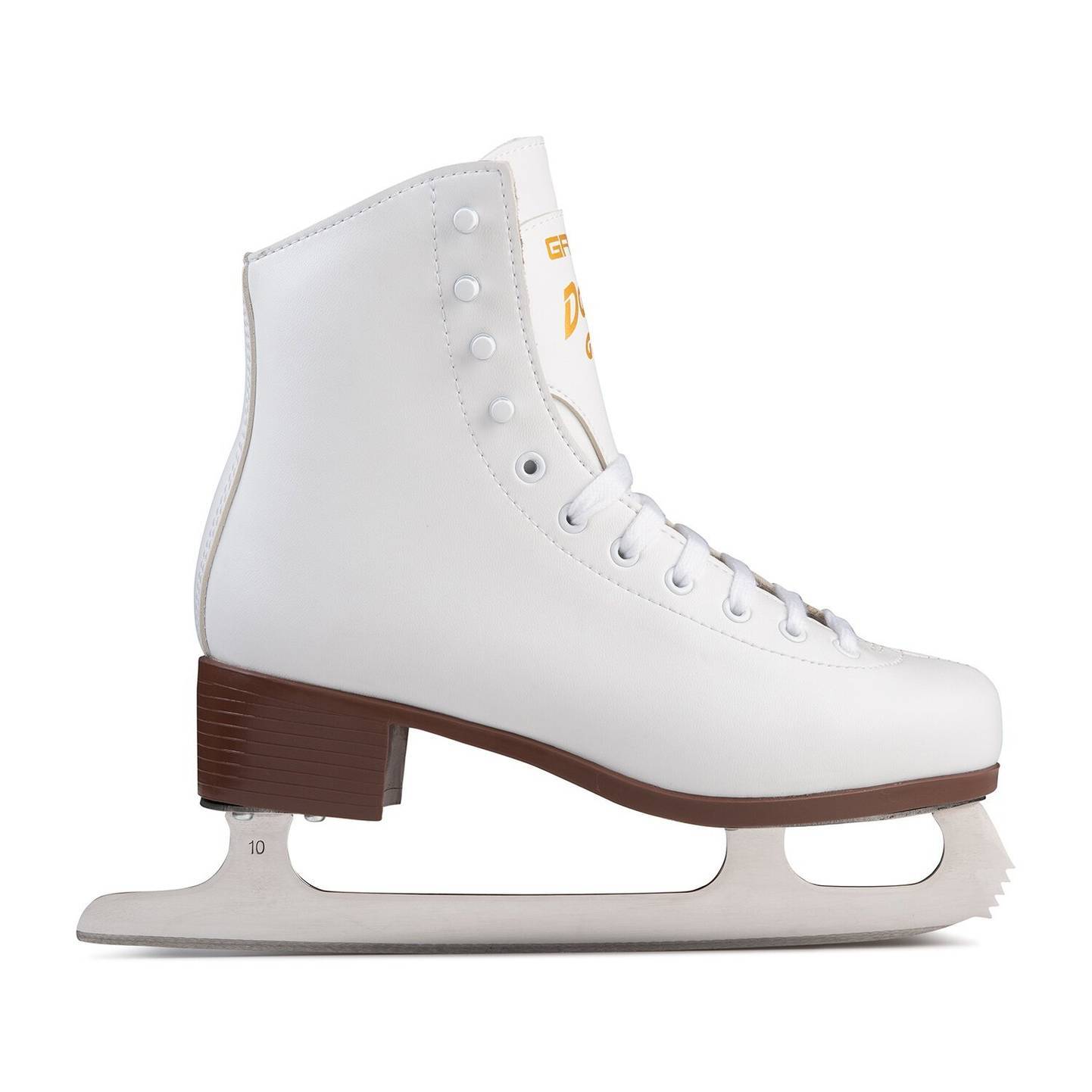 Schlittschuhe Graf Davos Gold