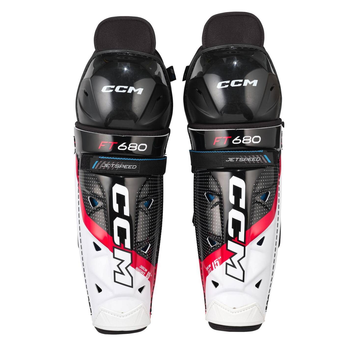 CCM Jetspeed FT680 JR Shin guards