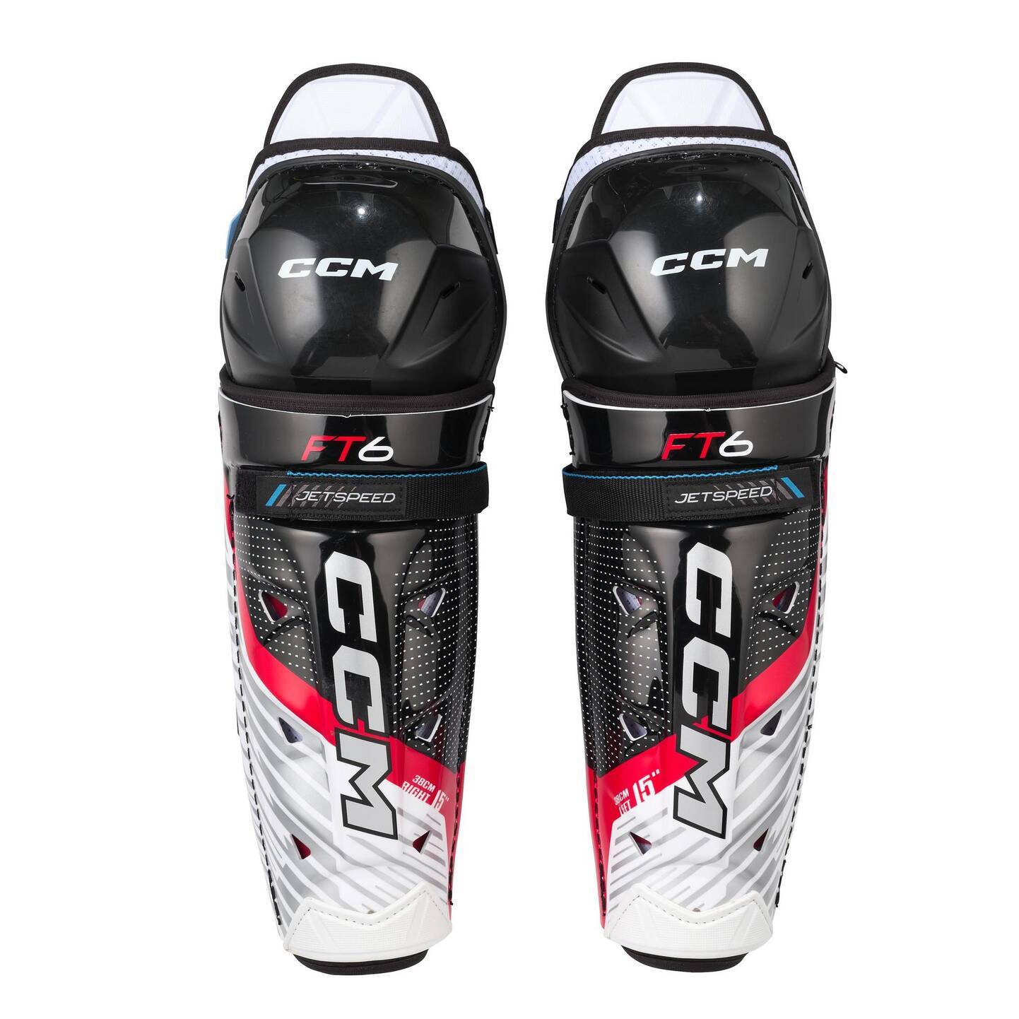 CCM Jetspeed FT6 JR Shin guards