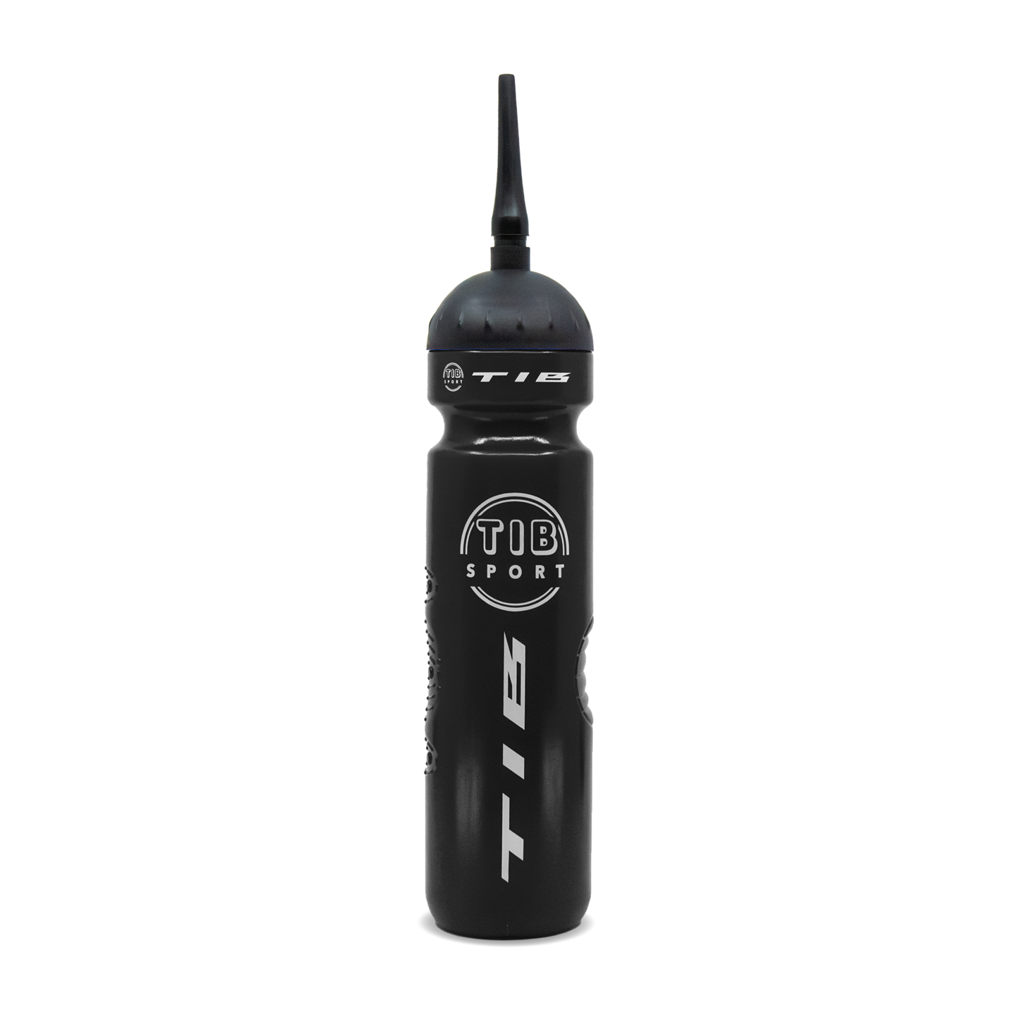 TIB Sport bottle with long cap black
