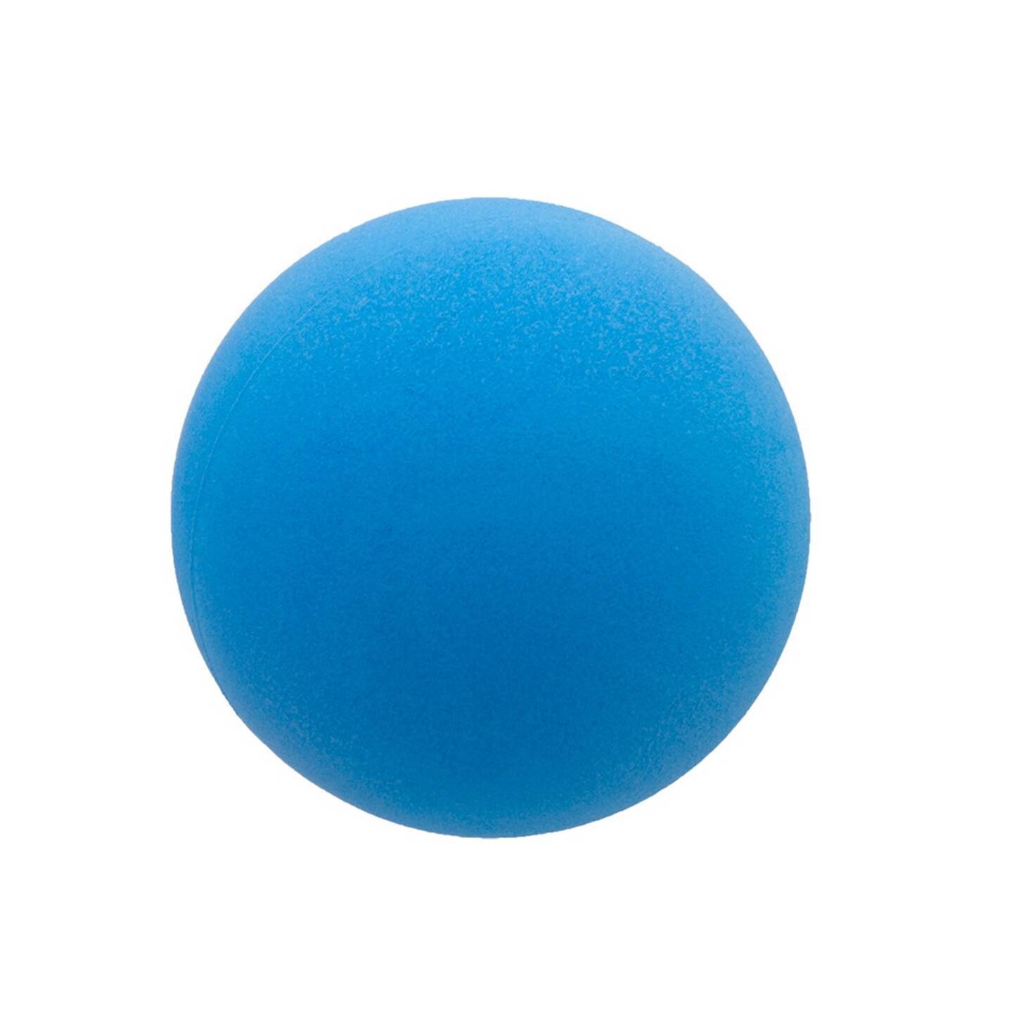 Balle mousse mini bleue