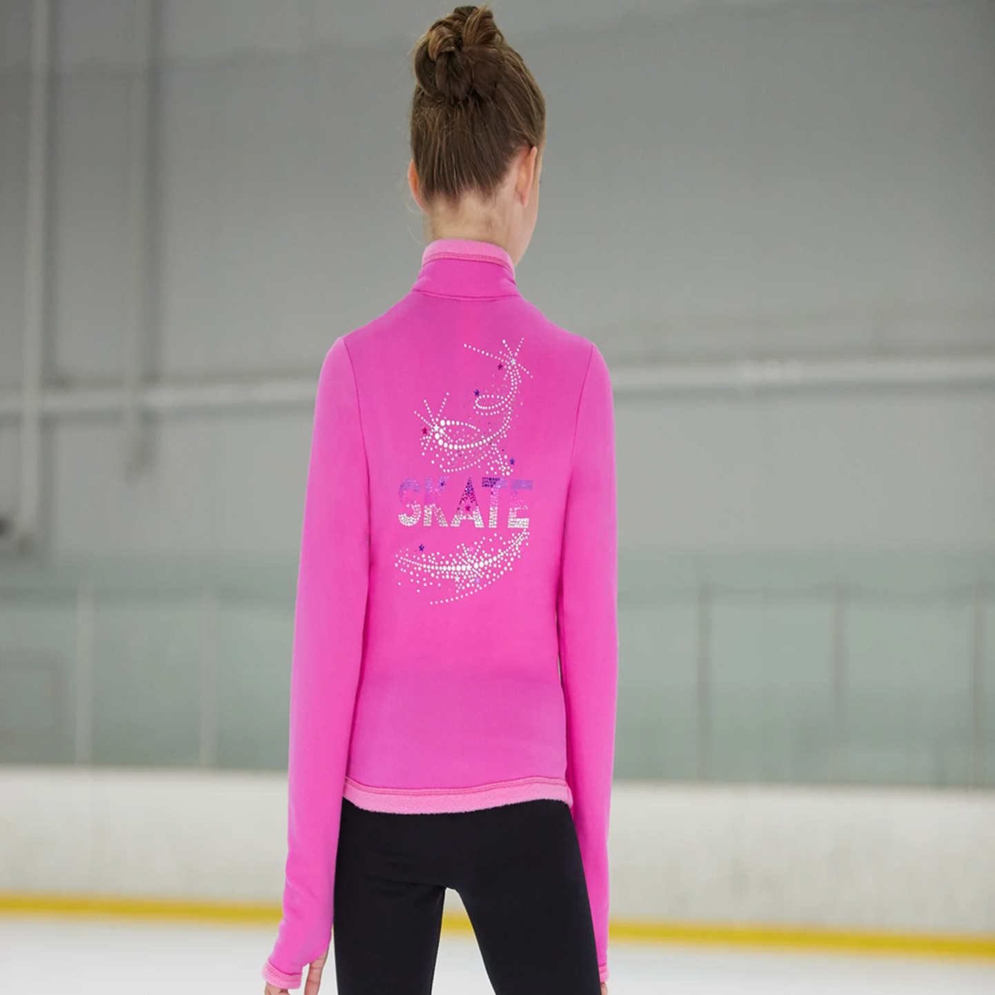 Jacket Mondor with strass Polartec 24490 pink