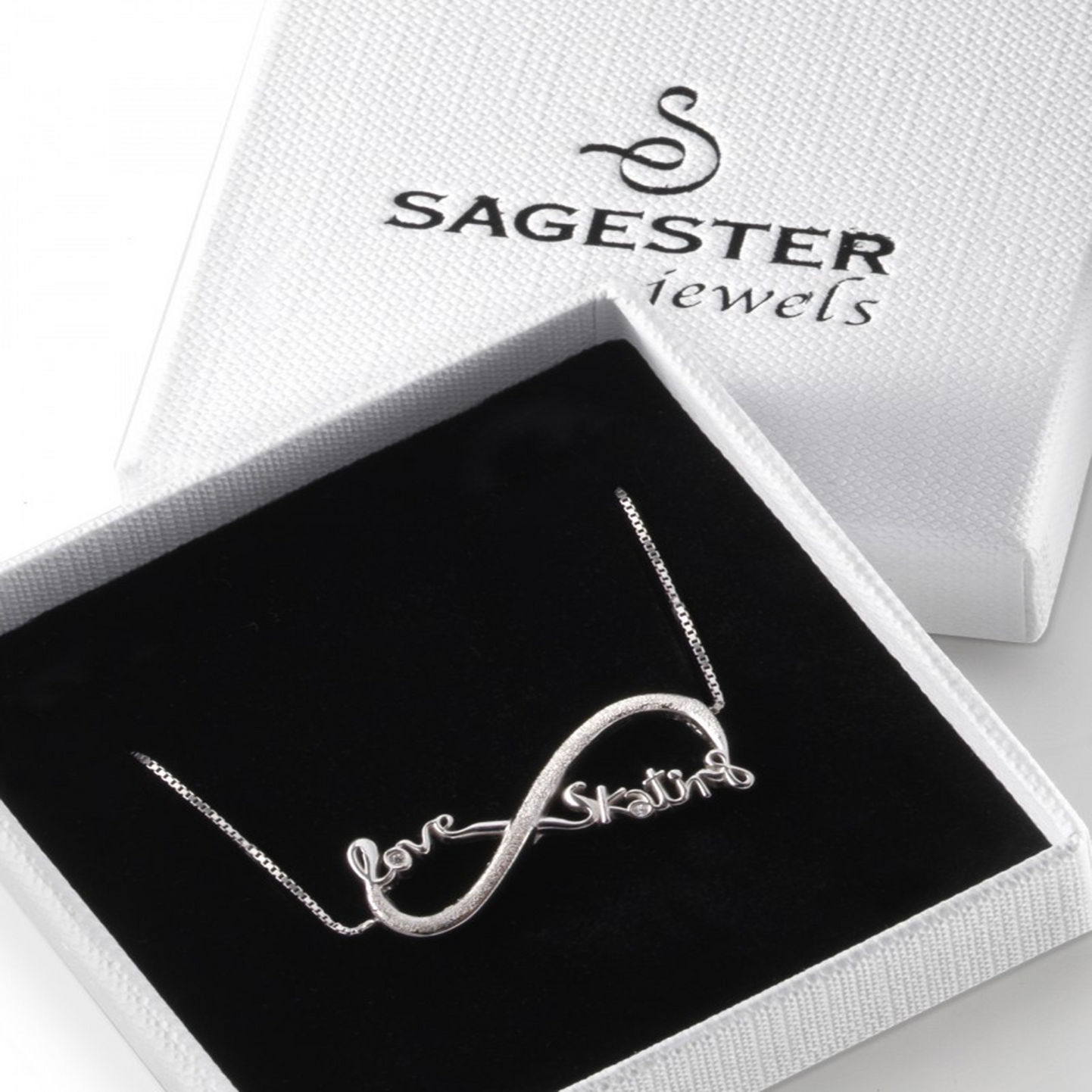 Sagester J017 Love Skating Necklace