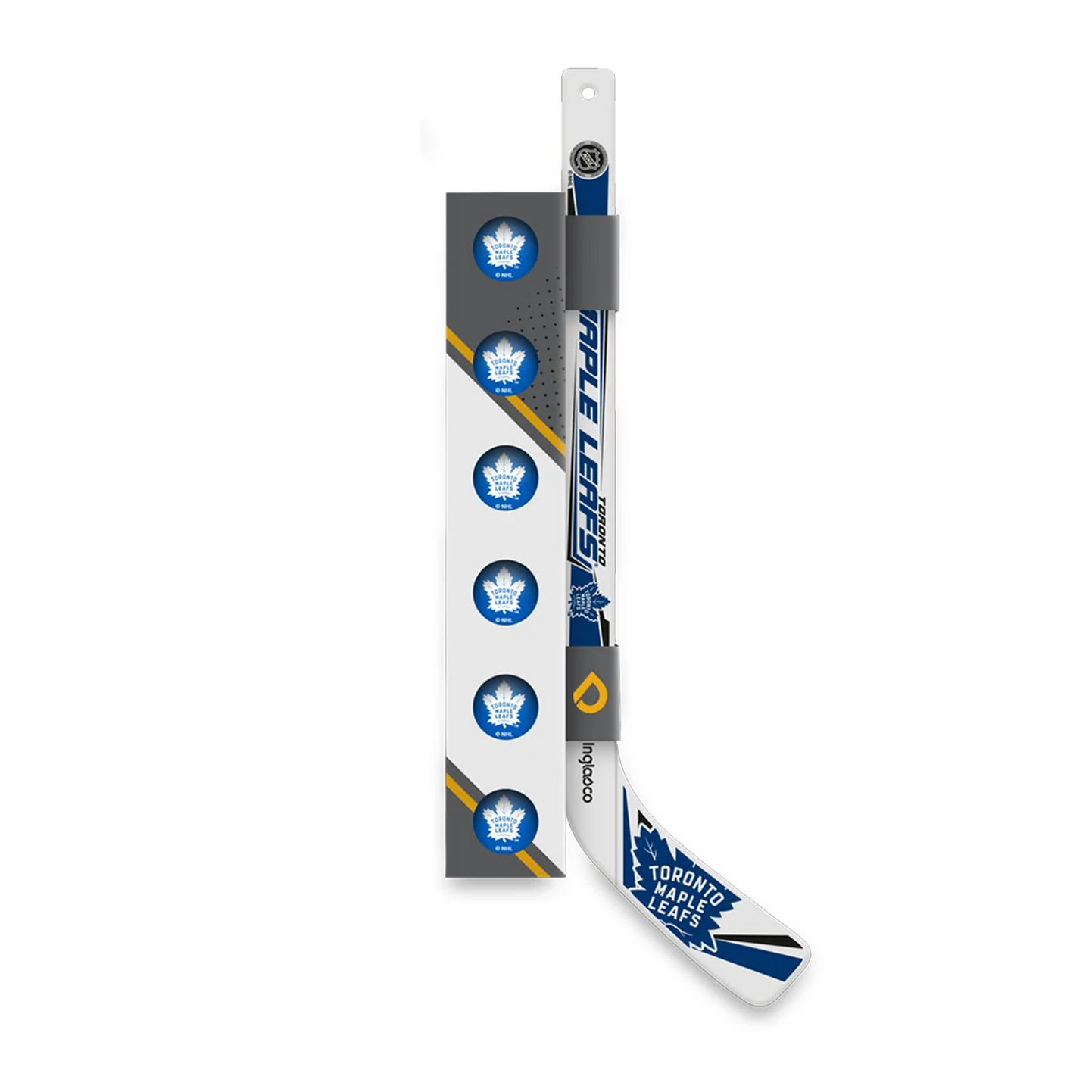Mini Stick, 1 Stock + 6 Balls Toronto Maple Leafs