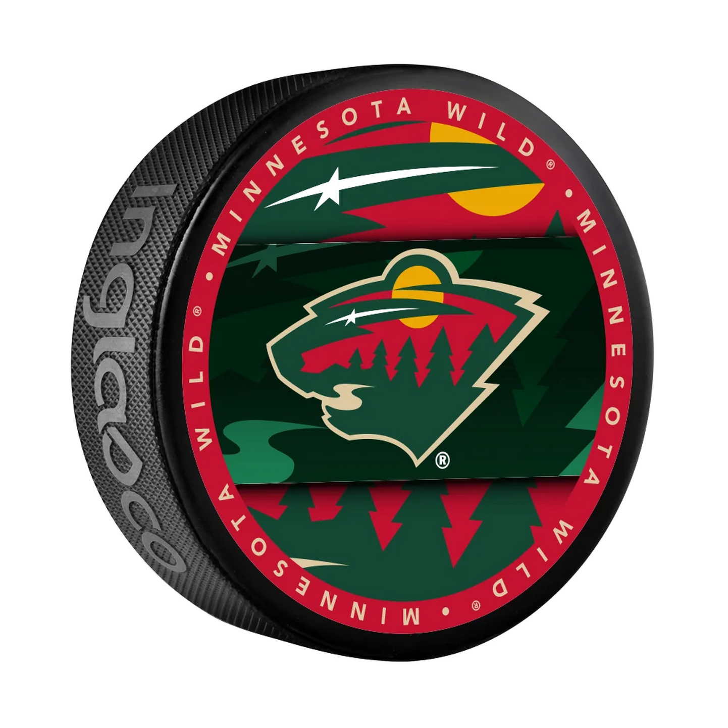 NHL-Puck-Medaillon Minnesota