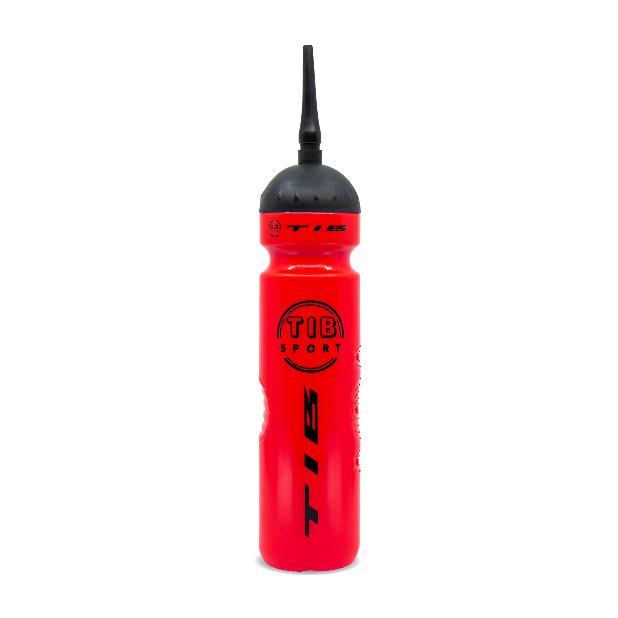 Gourde TIB Sport avec grand embout rouge