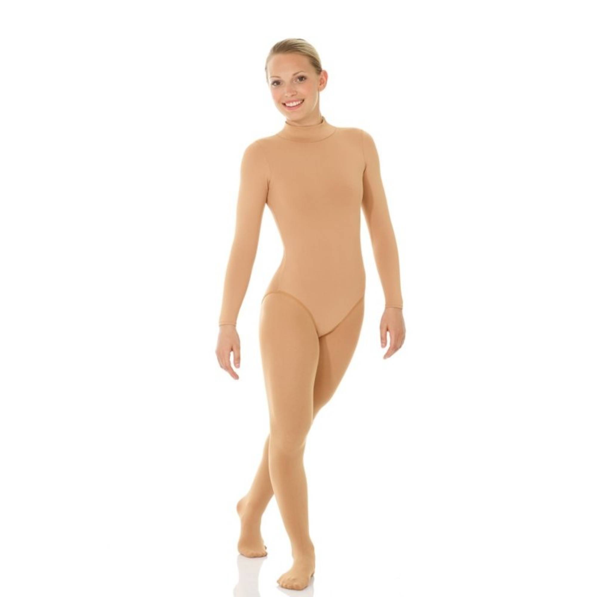 Body Mondor avec manches et col roulé 11822