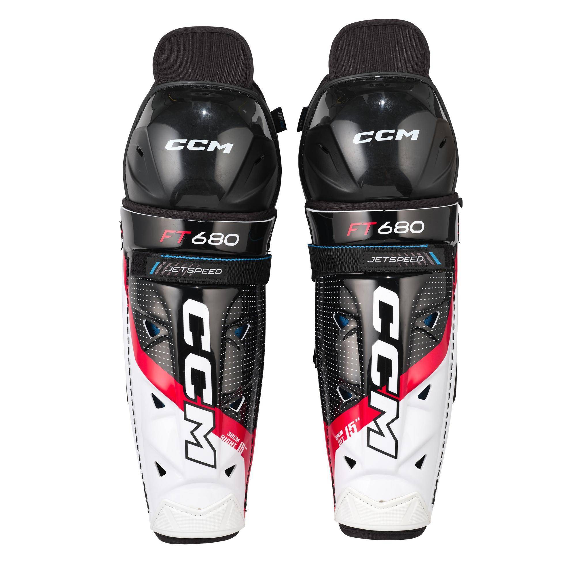 CCM Jetspeed FT680 JR Shin guards