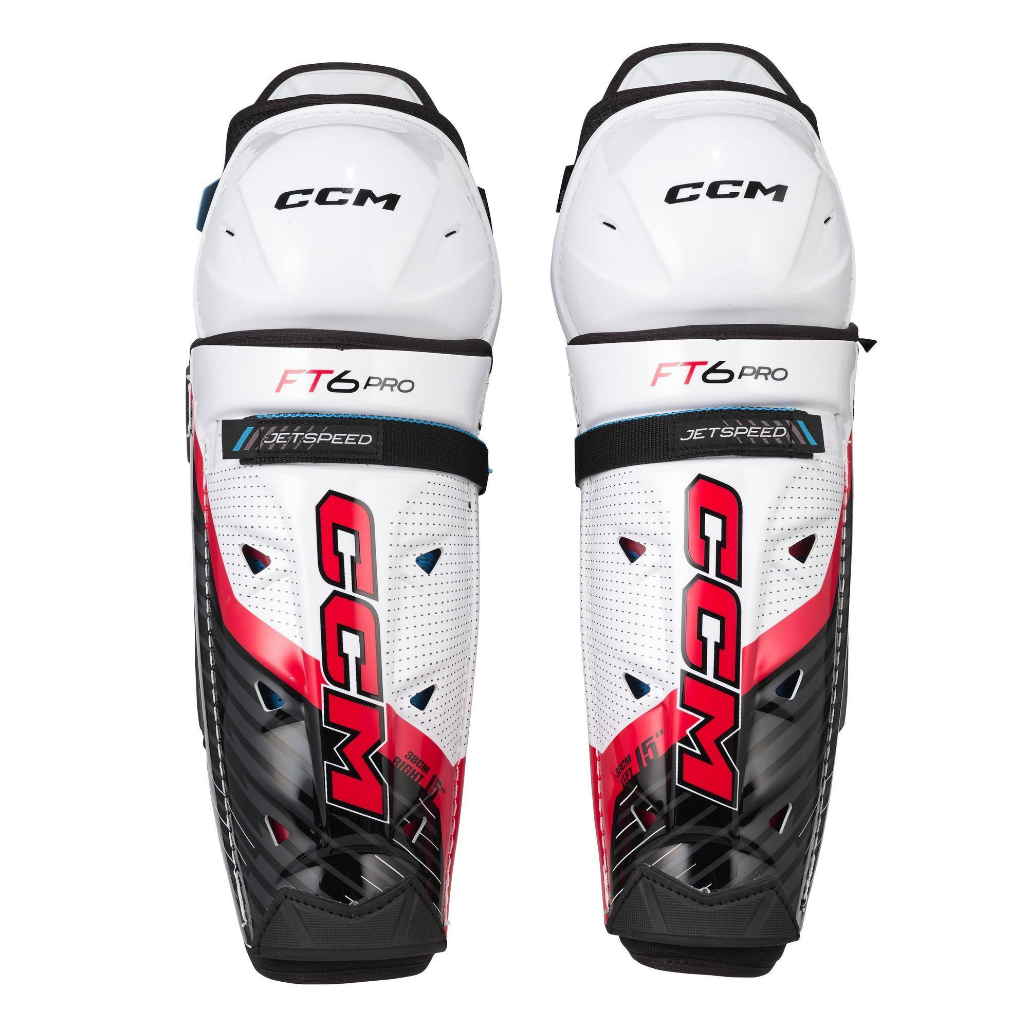 CCM Jetspeed FT6 Pro SR Shin guards