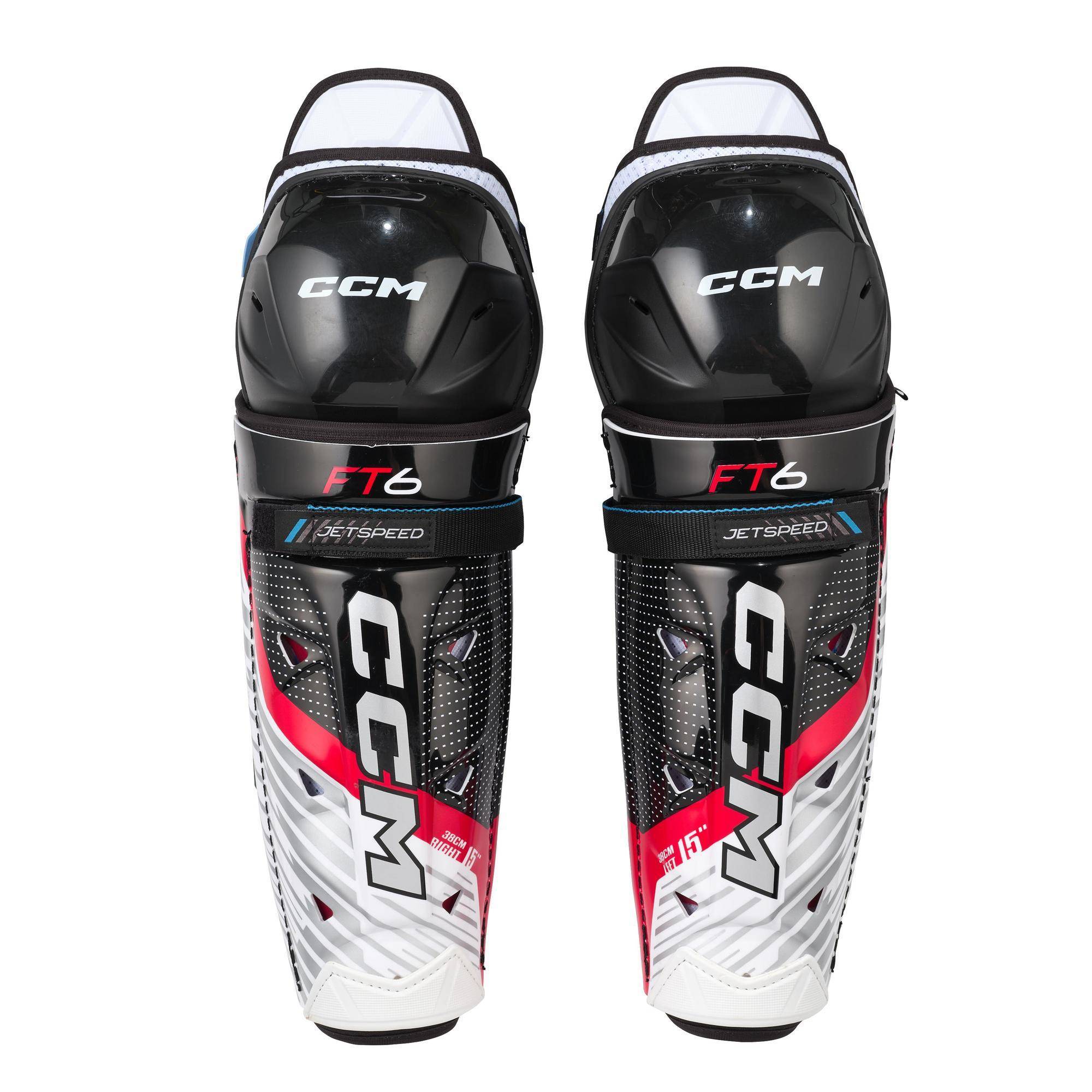 CCM Jetspeed FT6 JR Shin guards