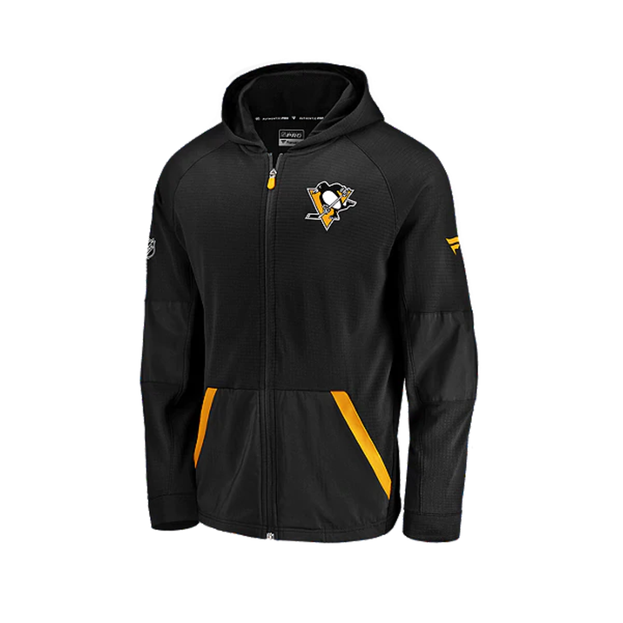 Jacke NHL Fanatics Pittsburgh mit zip SR