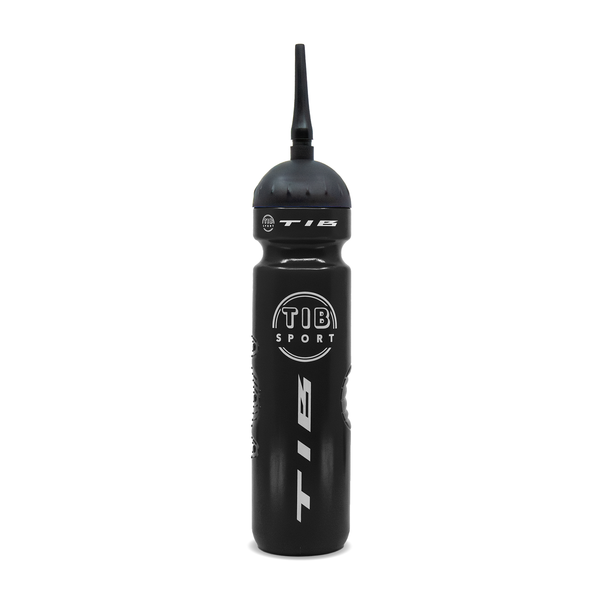 TIB Sport bottle with long cap black