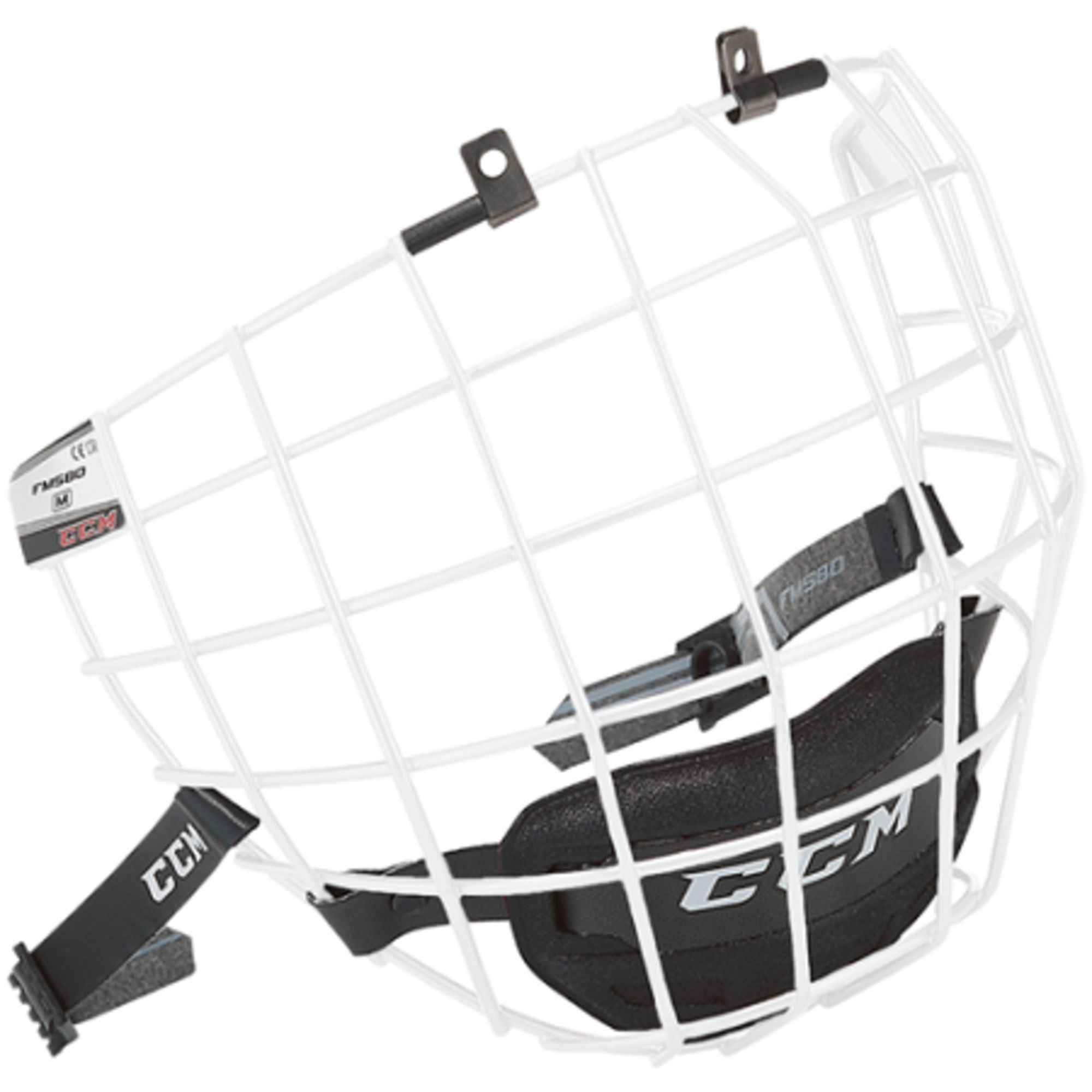 CCM 580 SR White Facemask
