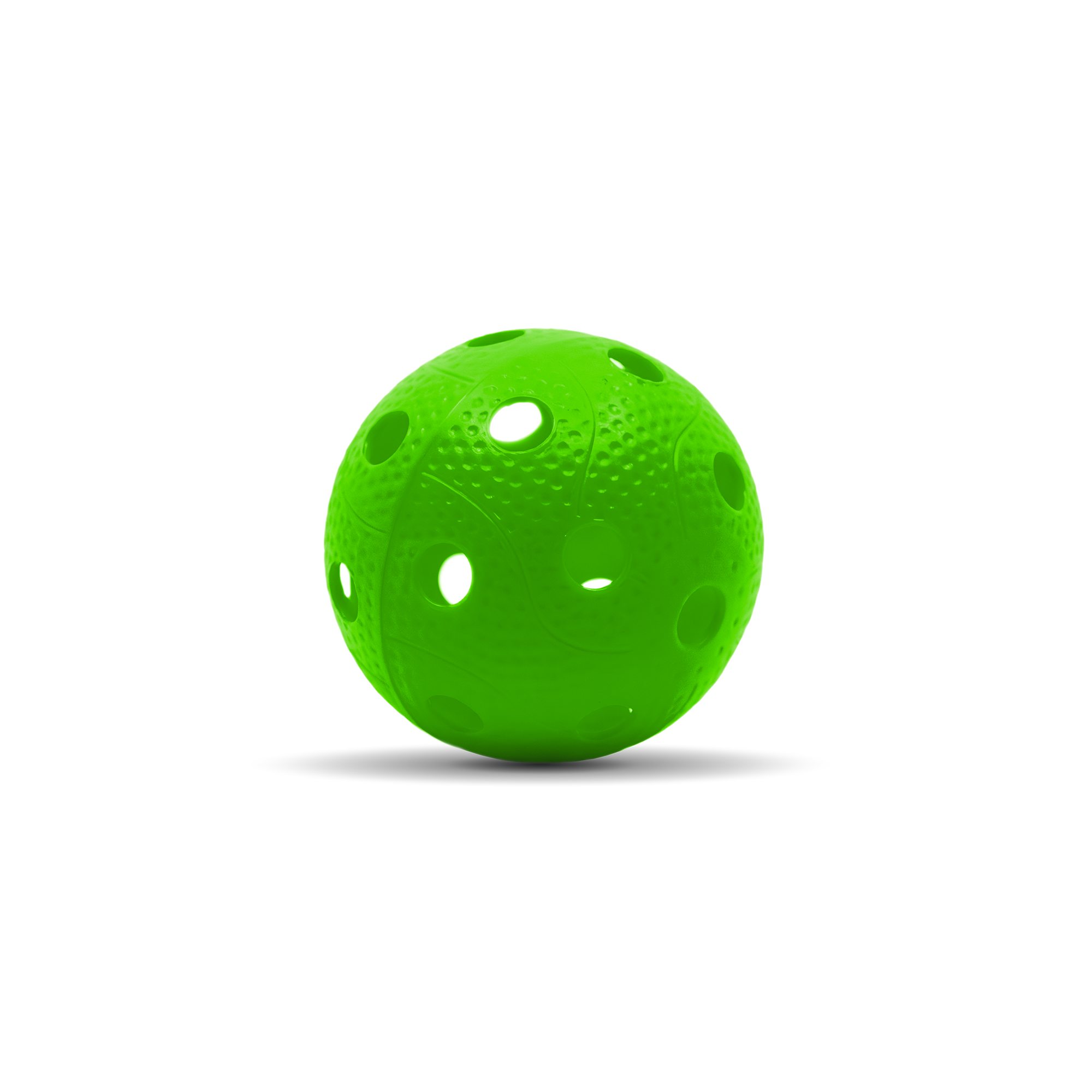 Unihockey ball green