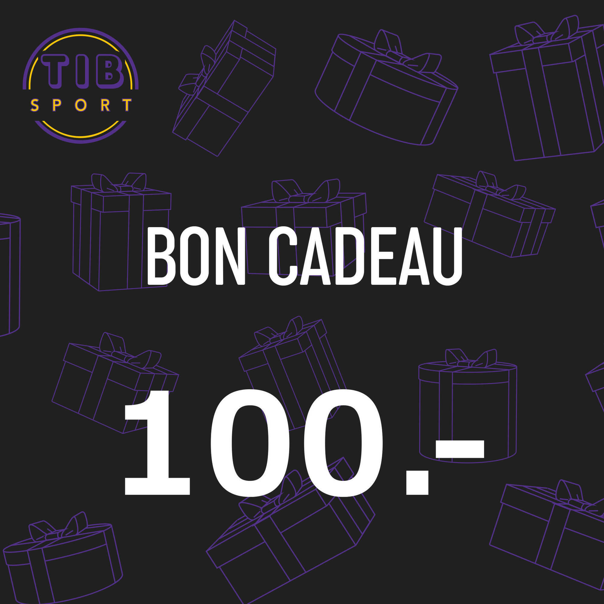 Bon cadeau 100 CHF