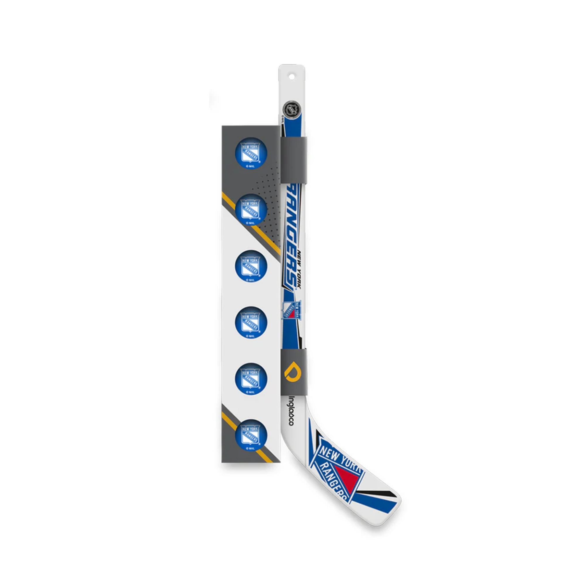 Mini Stick, 1 Stick + 6 balls New York Rangers