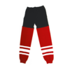 Bas av.culotte Rouge-blanc JR