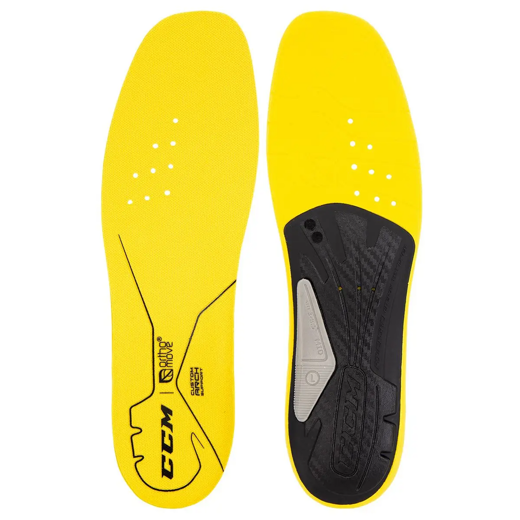 CCM Orthomove Insoles Yellow