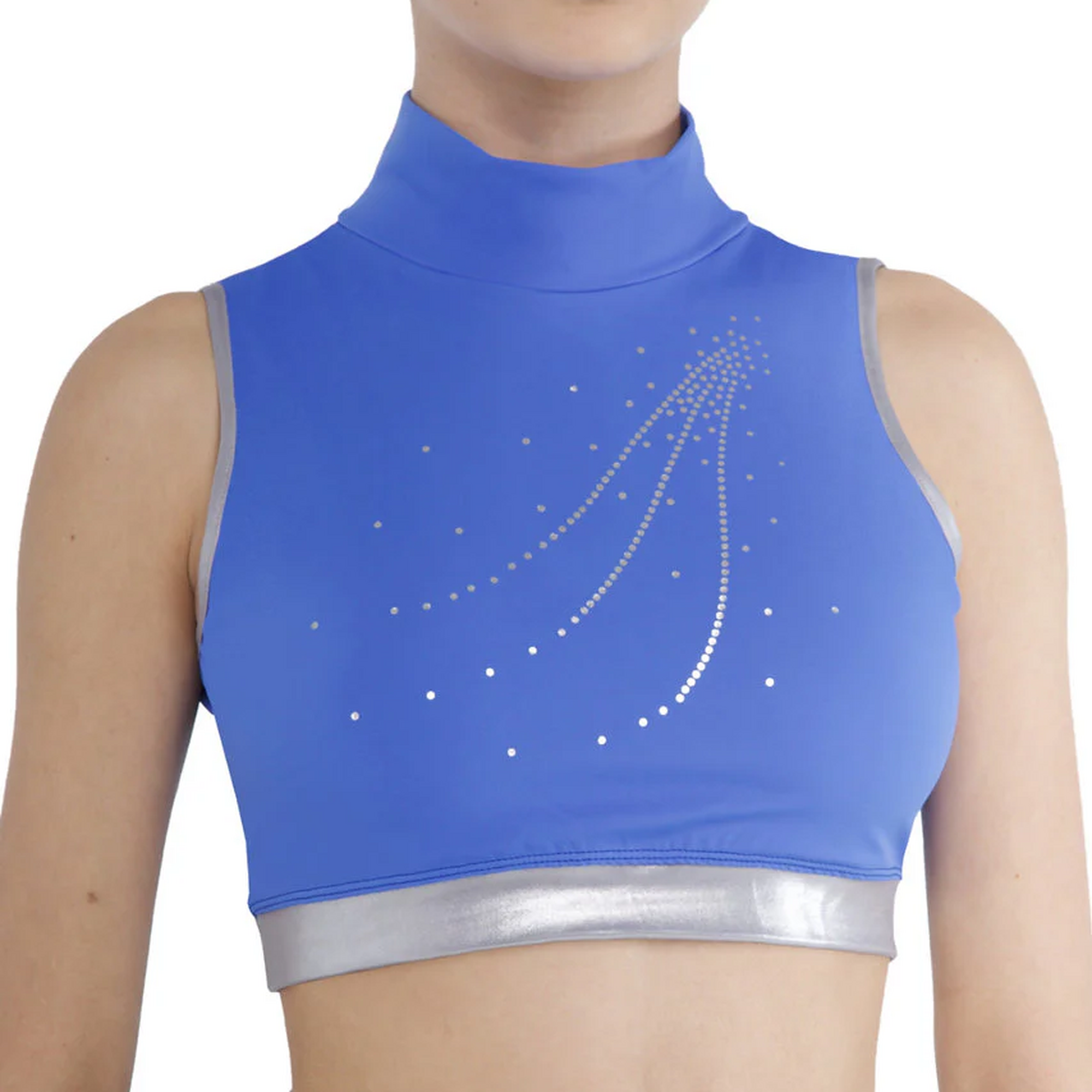 Primavera 312 black cropped top