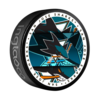 NHL Puck Medallion San José