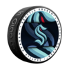 NHL Puck Medallion Seattle Kraken