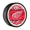 NHL Puck Medallion Détroit