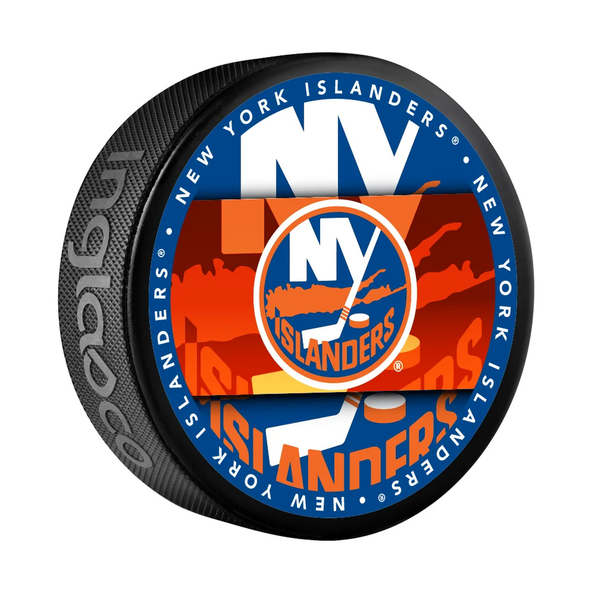 NHL-Puck-Medaillon New York Islanders