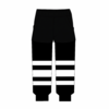 Bas av.culotte Noir-blanc Baby