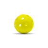 Balle unihockey jaune fluo