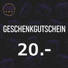 Geschenkgutschein 20 CHF